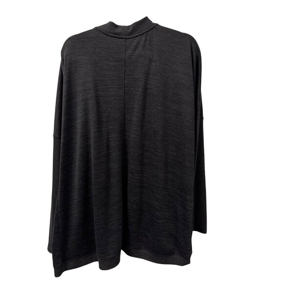 90 Degree by Reflex Gray Open-Front Cardigan Sweater With Pockets Sz 2X - Picture 12 of 12